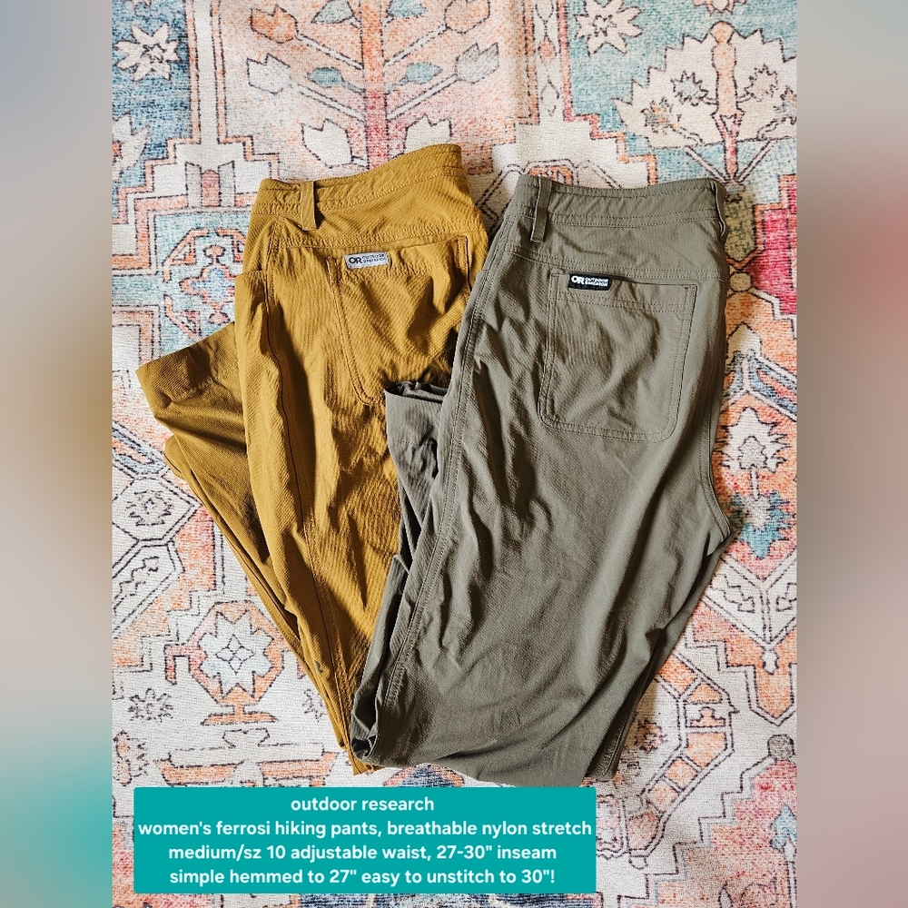 Sold Outdoor Research Womens Ferrosi New Great Condition 27-30" Inseam Medium/10